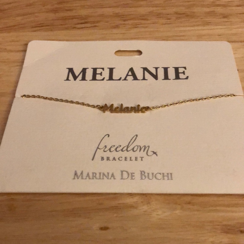 Melanie Name Bracelet